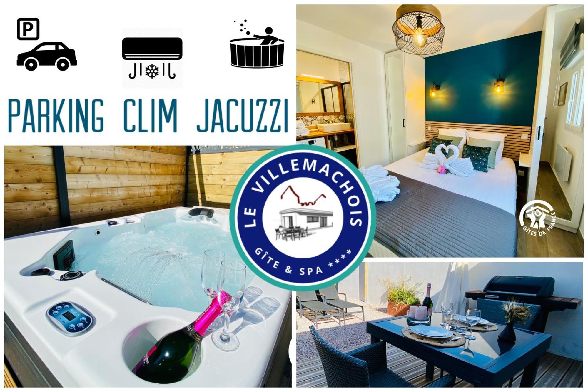 Gite & Spa Le Villemachois - 4 Etoiles - Jacuzzi Couvert - Calme Et Independant - Clim - Parking - 5 Min Carcassonne Villemoustaussou Экстерьер фото