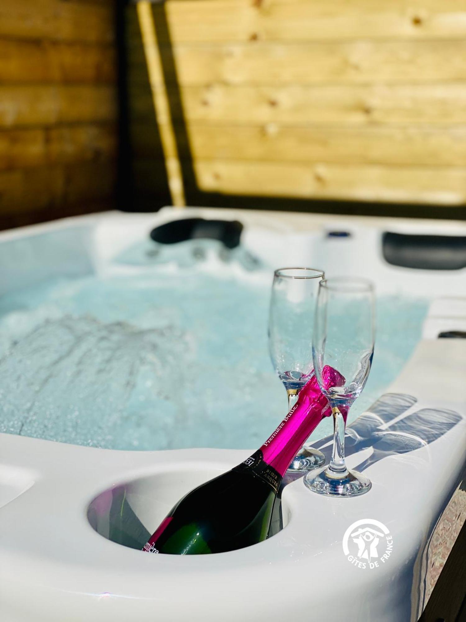 Gite & Spa Le Villemachois - 4 Etoiles - Jacuzzi Couvert - Calme Et Independant - Clim - Parking - 5 Min Carcassonne Villemoustaussou Экстерьер фото